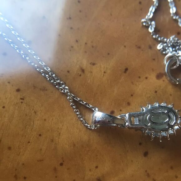 Natural Grandidierite Sterling Silver Necklace - Picture 5 of 8